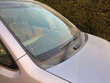 ワイパーが原因で車のフロントガラスがひび割れる原因